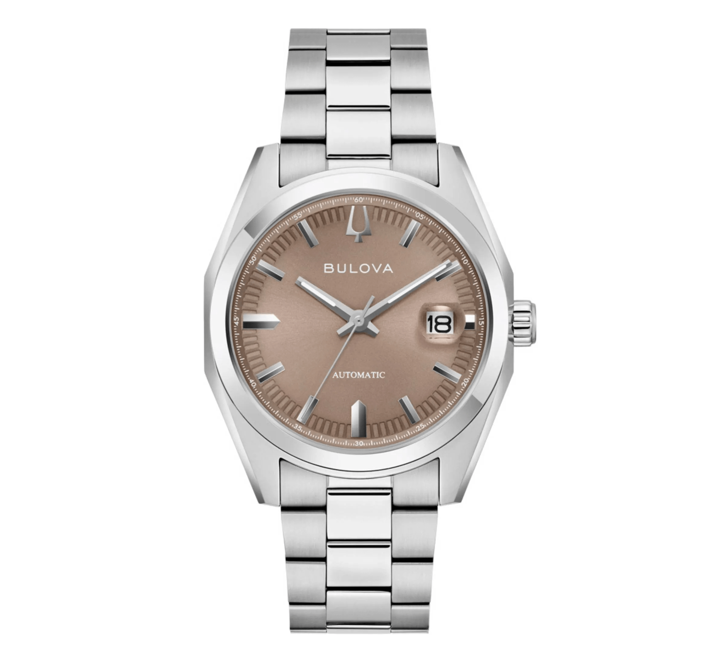 Relógio Bulova Classic Surveyor Automático Marrom - 96B470